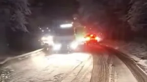 Šleper stao, snijeg, problemi, Olovske Luke/Prtsc