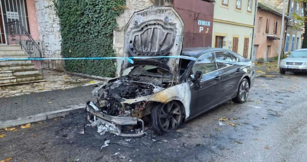 Zapaljeno Kordićevo vozilo/Hercegovina.info