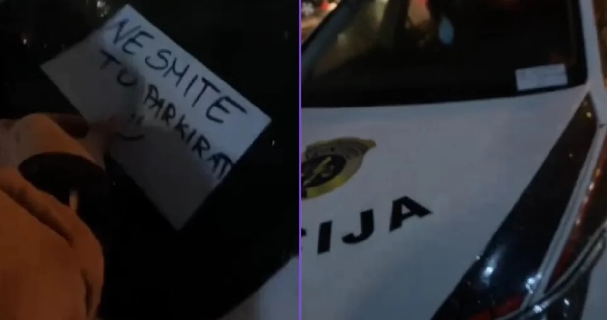 Poruka je napisana na dalmatinskom dijalektu/Screenshot/