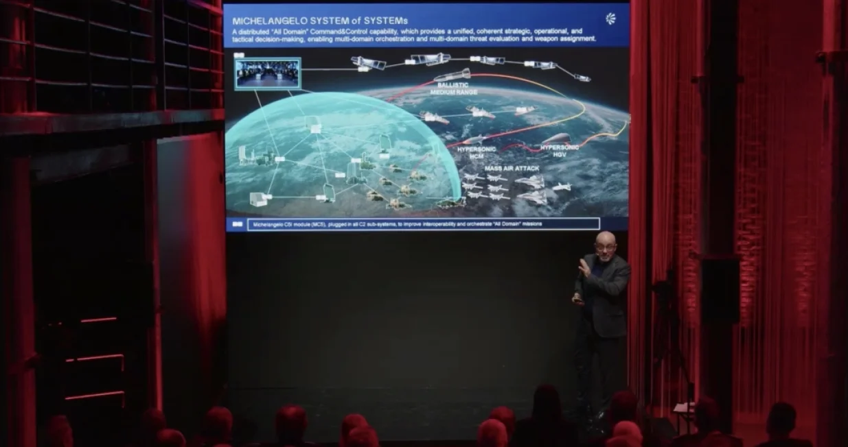 Photo: Joanna Bailey/AGNTalijani predstavili "Michelangelovu kupolu", &scaron;tit protiv projektila i dronova/