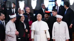 Papa Lav XIV je posjetio Plavu džamiju/Anadolija/