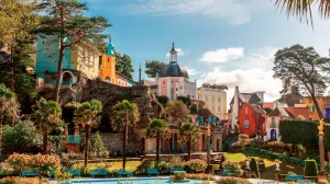 Portmeirion, UK, Britanija, selo, opuštanje, sreća/