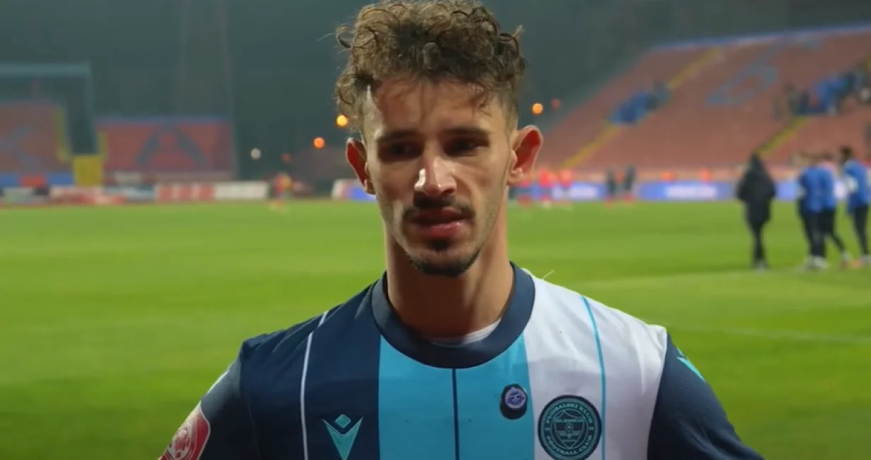 Matej Cvetanoski (FOTO: Screenshot/FK Željezničar)/Foto: 