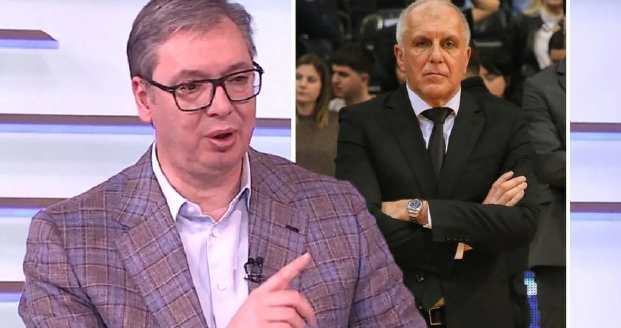 Aleksandar Vučić i Željko Obradović/Foto: 