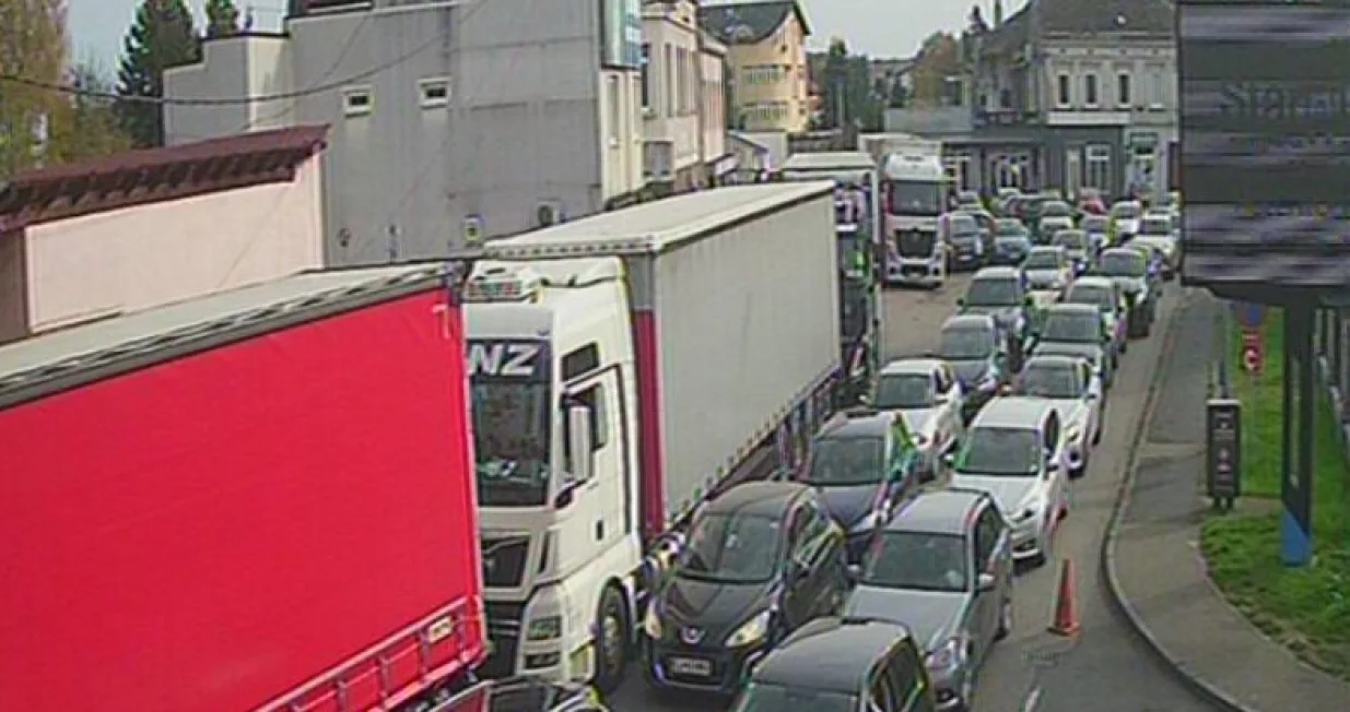 Granični prelaz Gradi&scaron;ka, izlaz iz BiH/Bihamk