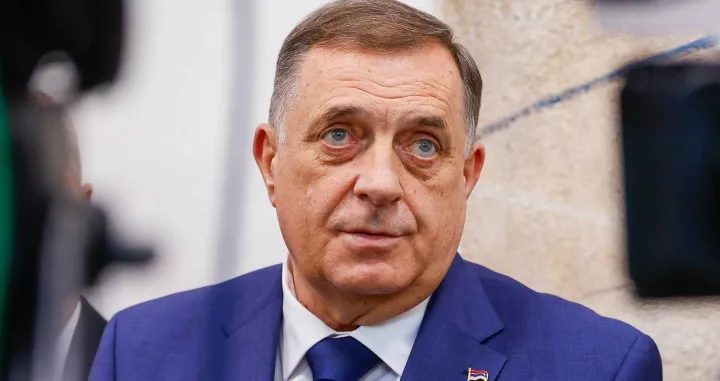 U Istočnom Sarajevu, 24. aprila 2025. godine, predsjednik bosanskohercegovačkog entiteta RS Milorad Dodik svečano je otvorio zgradu Rektorata i Muzičke akademije Univerziteta u Istočnom Sarajevu/Foto: Damir Deljo