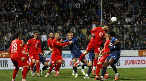 FK Željezničar - FK Velež Mostar/Foto: 