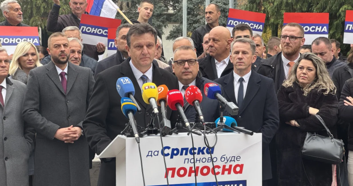 Branko Blanu&scaron;a, opozicija, prvi dan predizborne kampanje/Bn