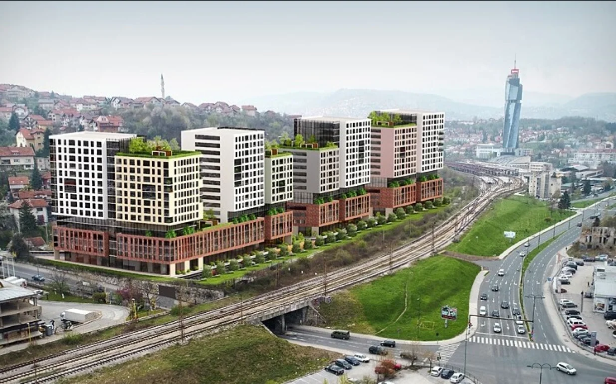 Green City Pofalići budući izgled kompleksa/Biznisinfo.ba