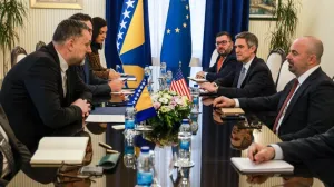 Elmedin Konaković i Mark Fleming, sastanak/X