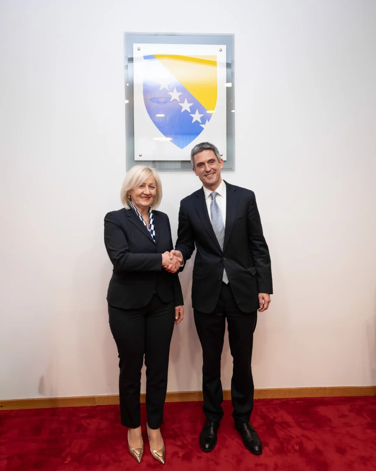 Borjana Kri&scaron;to i Mark Fleming//