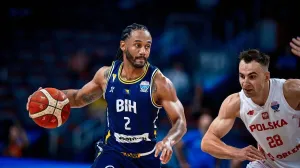 John Roberson u akciji protiv Poljske (FOTO: FIBA)/Foto: 