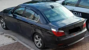 BMW-e u kojem je pronađena droga/MUP ZHK/