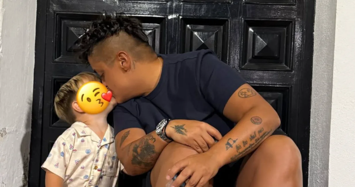 Marija &Scaron;erifović i sin Mario/Instagram