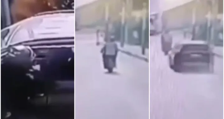 Kamera snimila pljačku i potjeru/Printscreen/X.com//