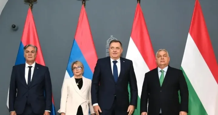 Karan, Trišić-Babić, Dodik i Orban/