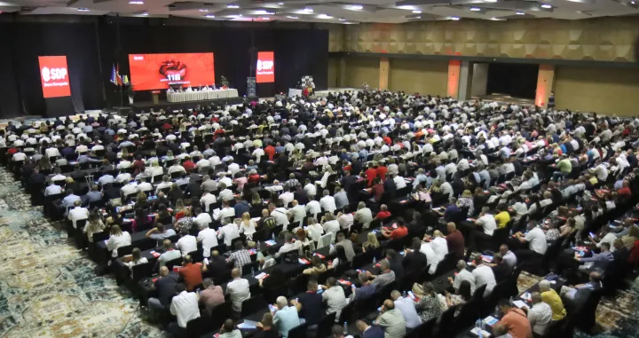 Kongres Socijaldemokratske partije (SDP) Sarajevo./Senad Gubelić