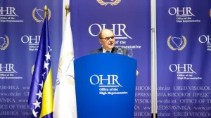 Christian Schmidt, visoki predstavnik, obraćanje, sjednica PIC-a/Damir Deljo