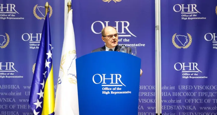 Christian Schmidt, visoki predstavnik, obraćanje, sjednica PIC-a/Damir Deljo