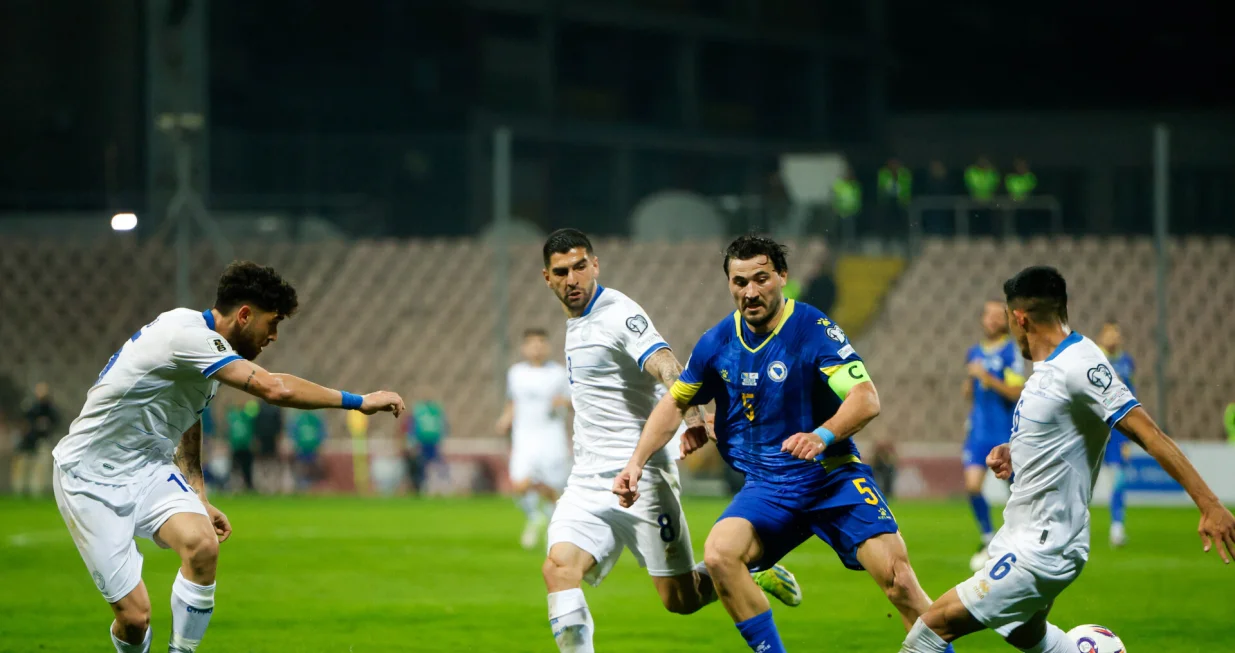 BiH vs Kipar 2. kola grupe H Kvalifikacija za Svjetsko prvenstvo 2026./Foto: Damir Deljo
