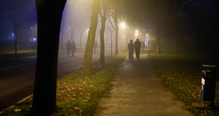Smog po gradu i otkazivanje utakmice na Grbavici/Damir Deljo