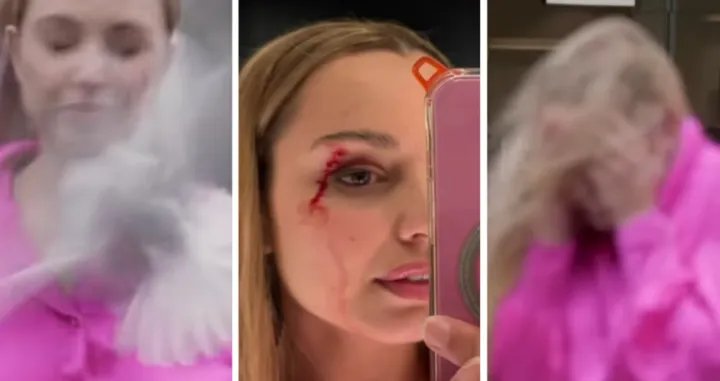 I sama se našalila nakon ove nesvakidašnje situacije/Instagram