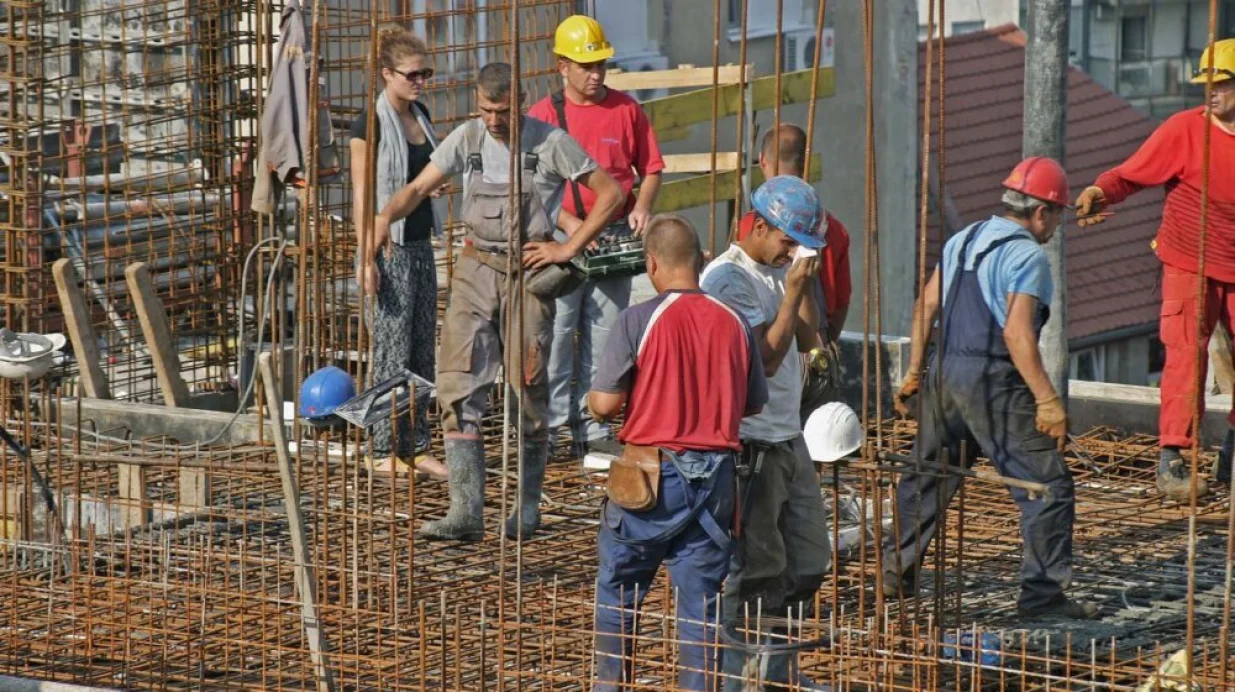 Radna snaga, građevina Srbija/Miroslav Dragojević/