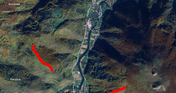 Buduća nalazišta zlata nalaze iznad glava mještana Jezera/Facebook// Facebook