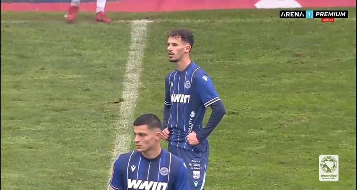 Cvetanoski pogodio protiv &Scaron;irokog Brijega (FOTO: Screenshot/Arenasport)/Foto: 