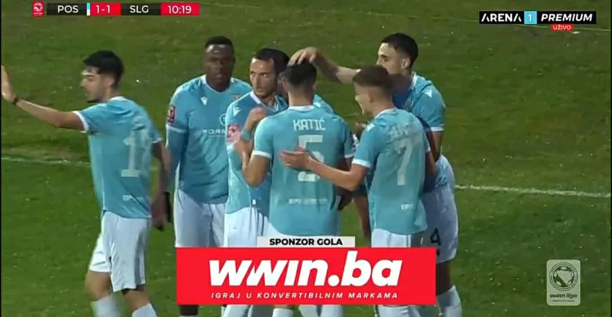 Gol Živkovića protiv Sloge (FOTO: Screenshot/Arenasport)/Foto: 