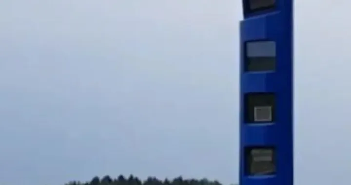 plavi uređaji autoput/