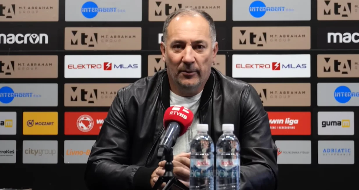 Igor Štimac (FOTO: Screenshot/HŠK Zrinjski)/Foto: 