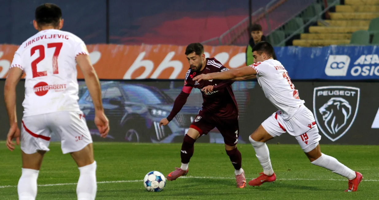 FK Sarajevo - HŠK Zrinjski/Foto: Sanel Konjhodžić/sport1
