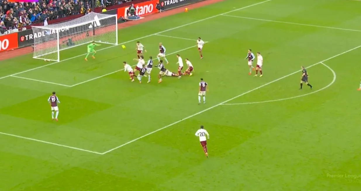 &Scaron;okantan poraz Arsenala od Aston Ville (FOTO: Screenshot)/Foto: 