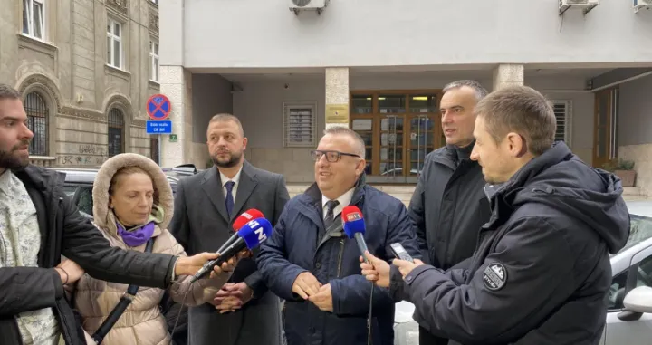 Jovica Radulović, SDS stigao pred CIKBiH//