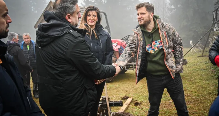 Irfan Čengić u obilasku PD Bukovik/Općina Stari Grad