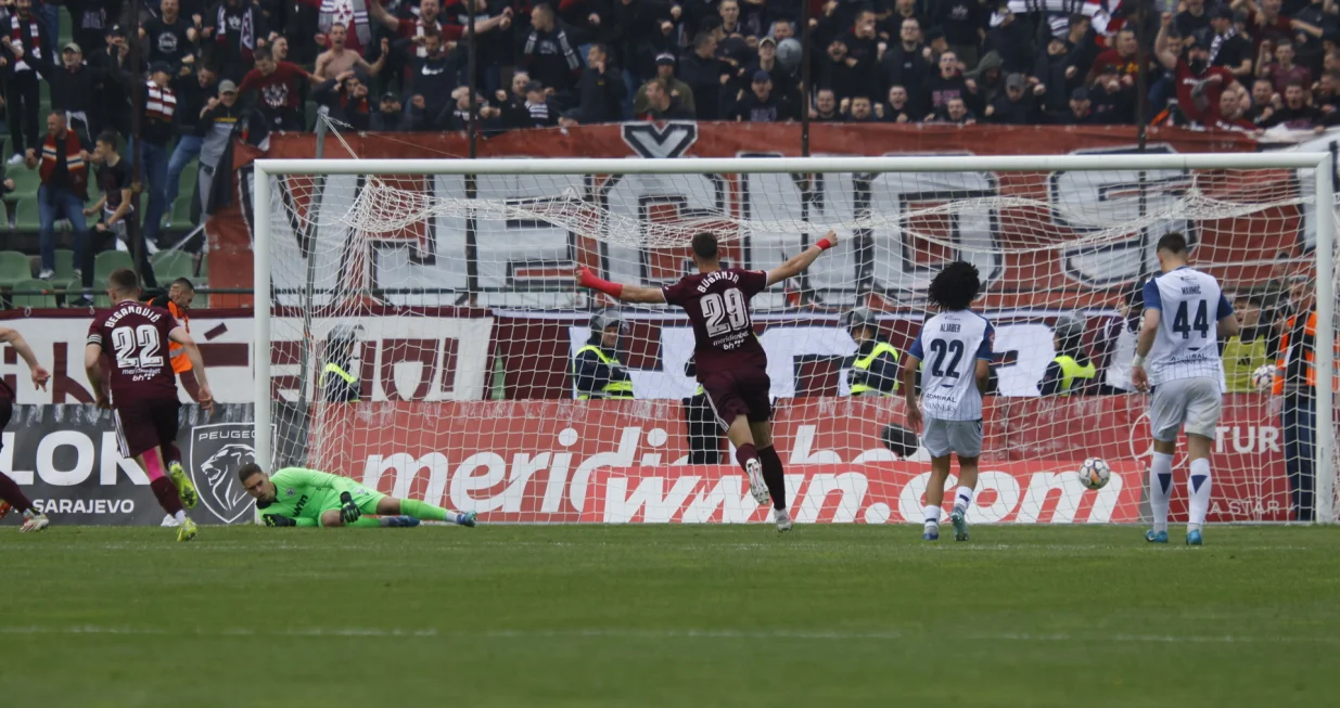 FK Sarajevo - FK Željezničar (FOTO: Damir Deljo/Oslobođenje)/Foto: Damir Deljo
