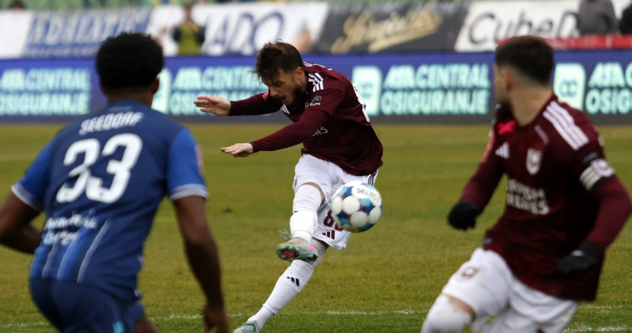 Derbi na Ko&scaron;evu - Sarajevo v Željezničar - 07.12.2025. (FOTO: Sanel Konjhodžić - Sport1.ba)/Foto: 