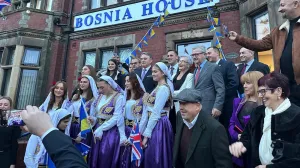 Dan državnosti BiH u Bosanskoj kući u Birminghamu, prijemu prisustvovao Željko Komšić//