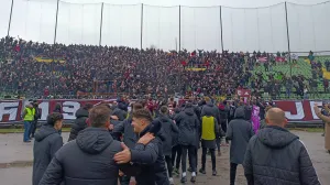 Slavlje navijača Sarajeva/Foto: 