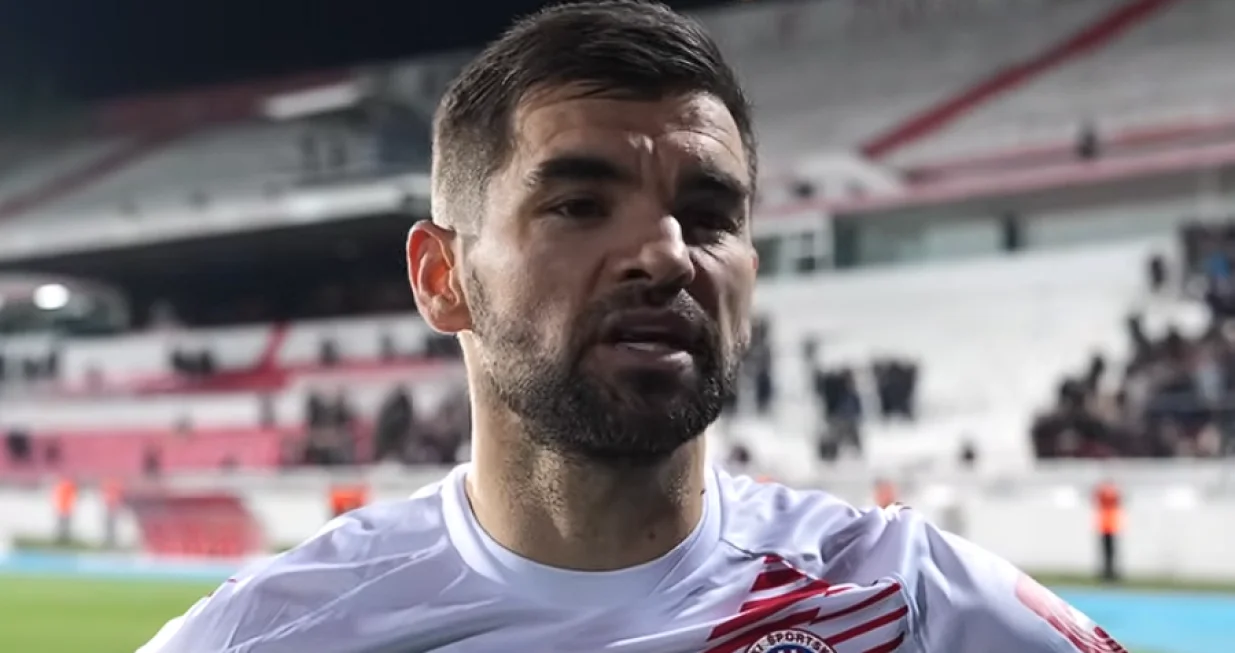 Mateo Su&scaron;ić (FOTO: Screenshot/H&Scaron;K Zrinjski)/Foto: 