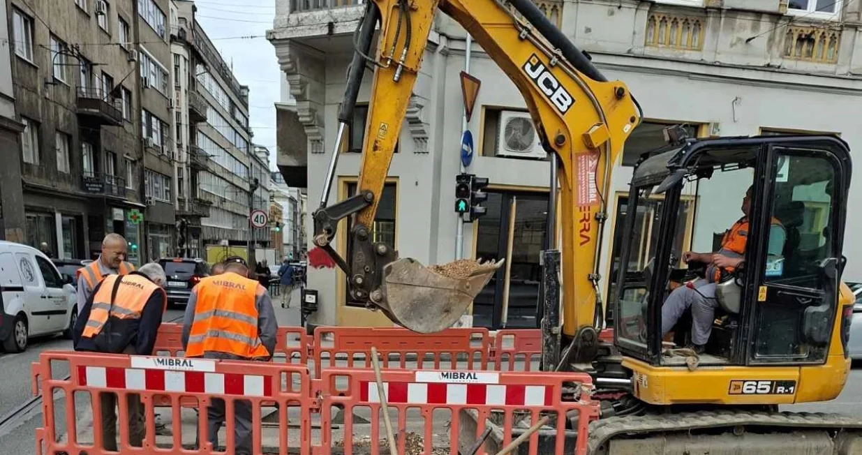 Radovi na održavanju vodovodnog sistema u Sarajevu//