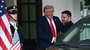 Američki predsjednik Donald Trump dočekao je ukrajinskog predsjednik Volodimira Zelenskog u Bijeloj kući; 18.8.2025./Fatih Aktaş