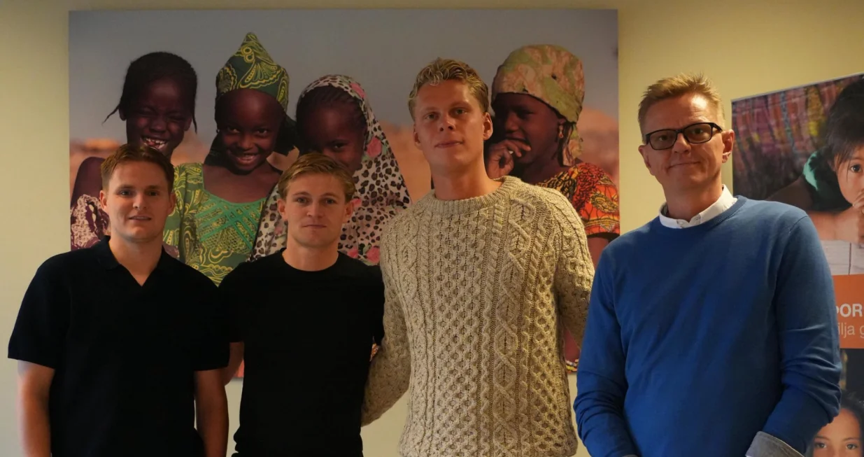 Trenerski tim Snerpa Akademije i SOS Islanda/Foto: 