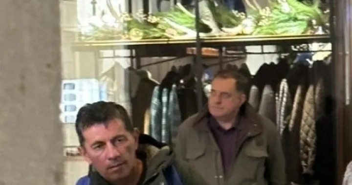 Dodik u Rimu/Nebojša Vukanović/