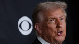 U.S. President Donald Trump poses on the red carpet for the 2025 Kennedy Center Honors at the John F. Kennedy Center for the Performing Arts in Washington, D.C., U.S., December 7, 2025. REUTERS/Jeenah Moon/Jeenah Moon