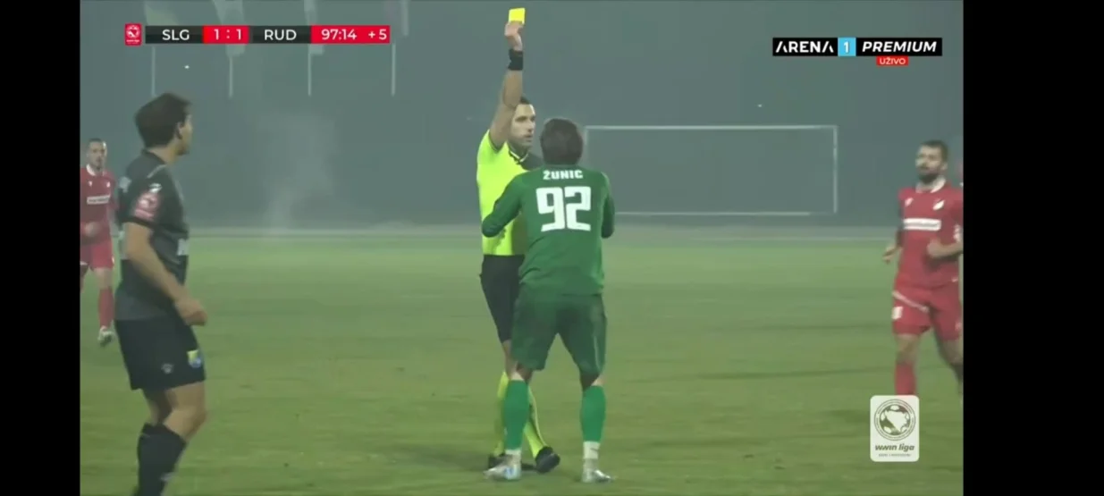 Sukob igrača Sloge i Rudara/Foto: 