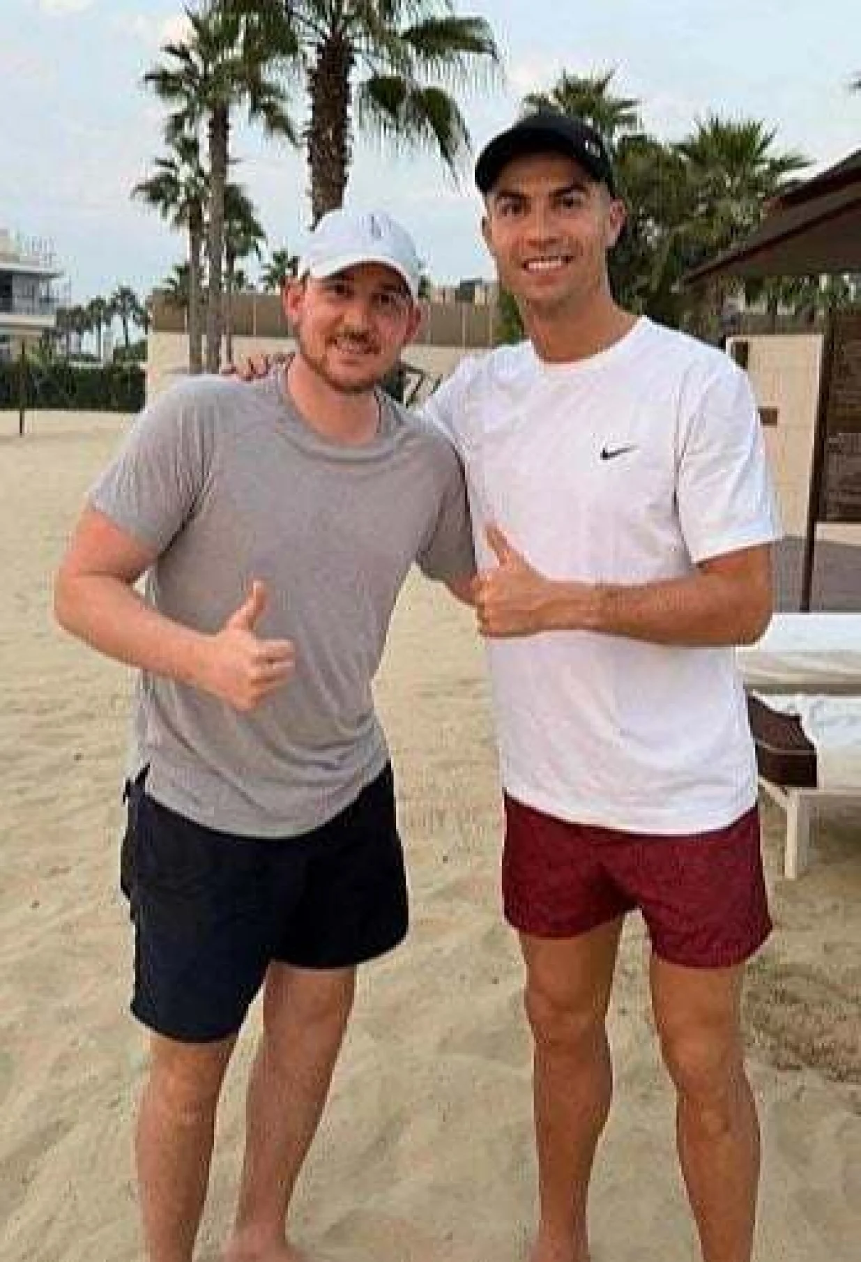 Hajrović u dru&scaron;tvu Ronalda (FOTO: Instagram)/Foto: 