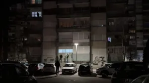 Sa lica mjesta - zgrada u kojoj je stan gdje su pronađena tijela/Rtcg