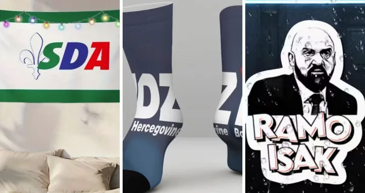 Stranački "merch" na Temu-u/Temu